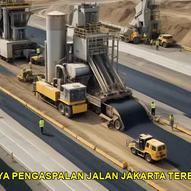 5 Hal yang Jarang Diketahui Tentang Biaya Pengaspalan Jalan Jakarta